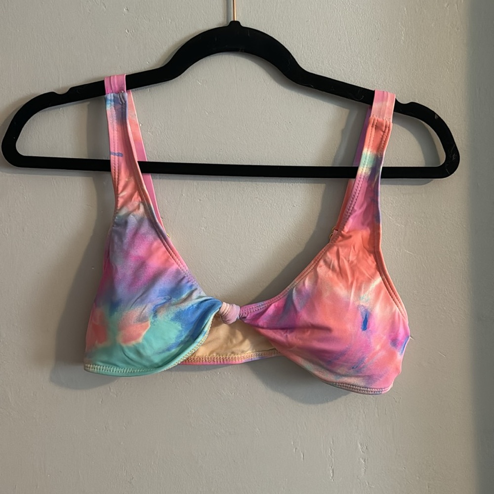 Blushing Brunette Tie Dye Bikini